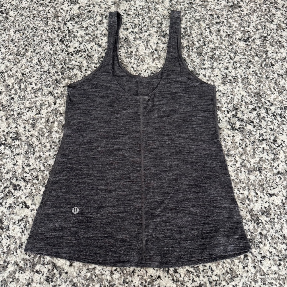 lululemon athletica Charcoal Tank Top